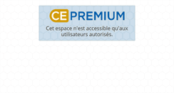 Desktop Screenshot of cepremium.com